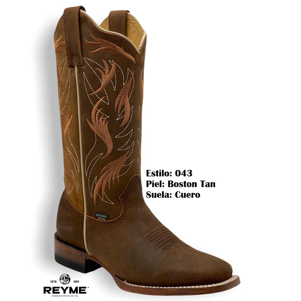 REYME 043 BOSTON TAN CUERO