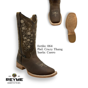 Reyme Boots- 043 DR5 Crazy Miel Cuero
