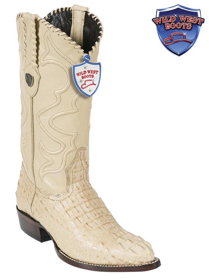 MEN'S WILD WEST BOOTS 2990211 CAIMAN HORNBACK JTOE / PUNTAL ORYX