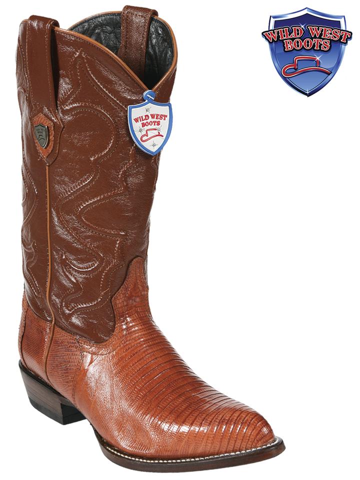 MEN'S WILD WEST BOOTS 2990703 TEJU JTOE / PUNTAL COGNAC