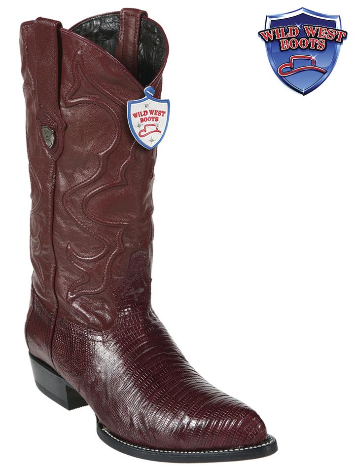 MEN'S WILD WEST BOOTS 2990706 TEJU JTOE / PUNTAL BURGUNDY