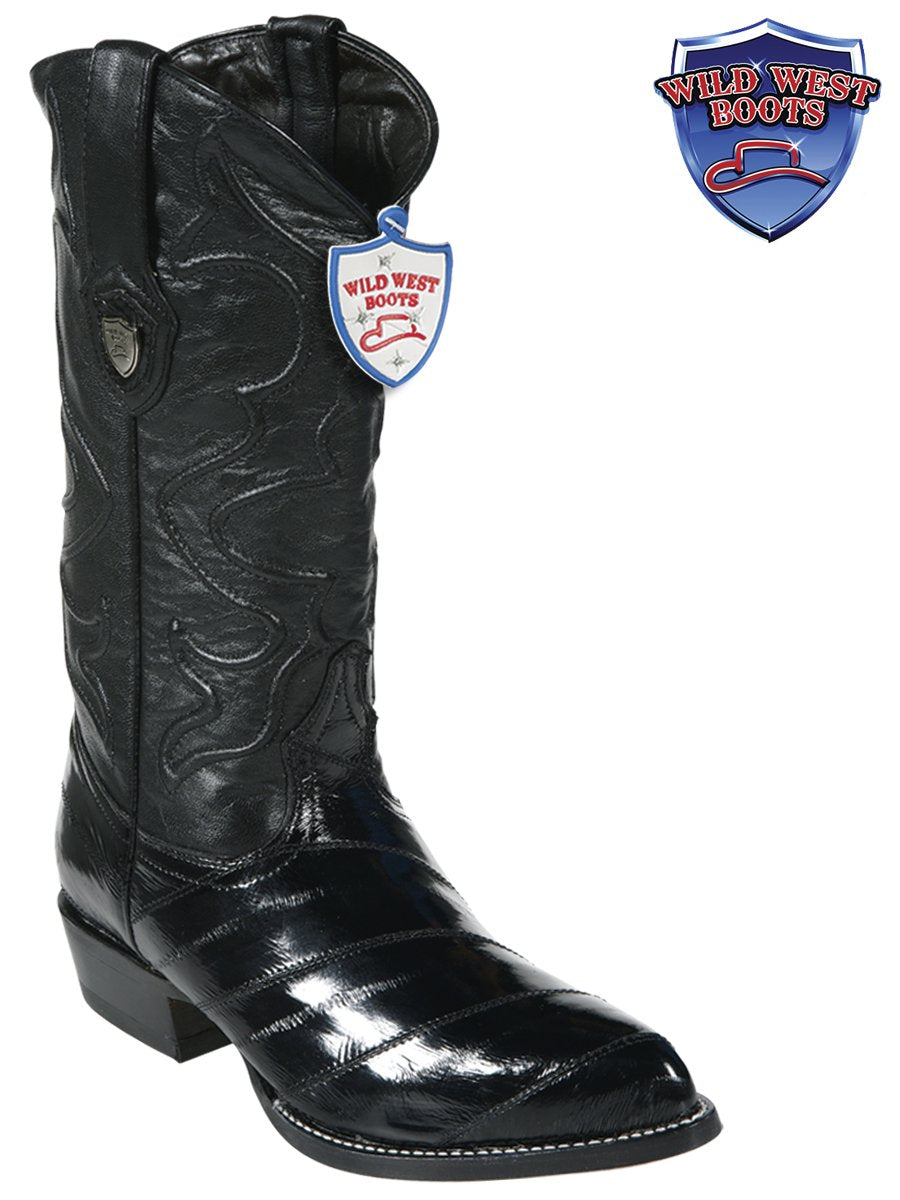 MEN'S WILD WEST BOOTS 2990805 EEL JTOE / PUNTAL BLACK