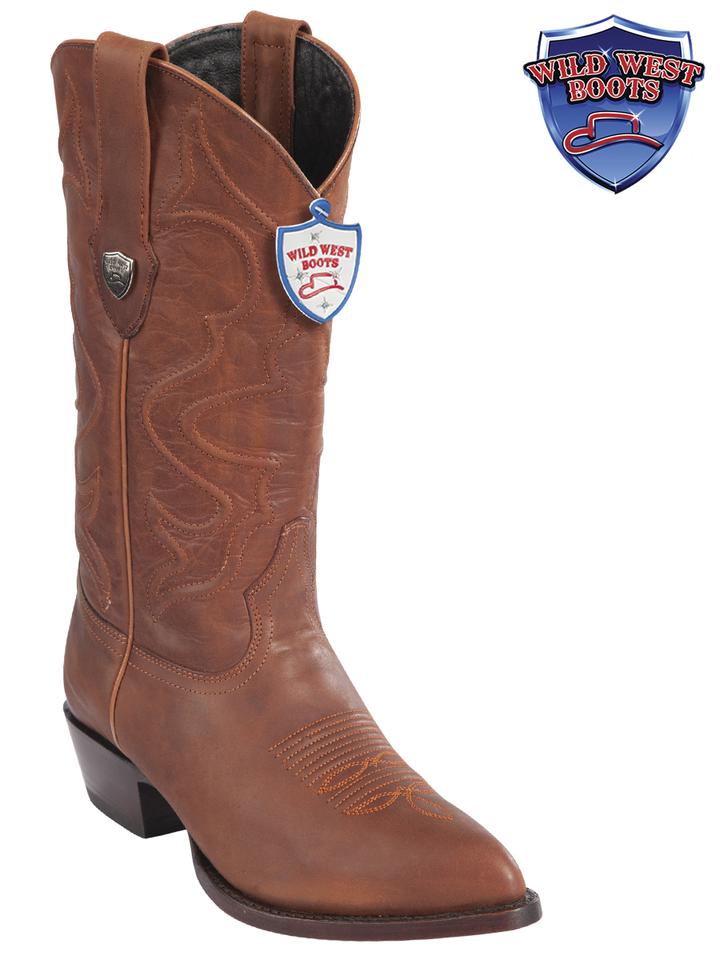 MEN'S WILD WEST BOOTS 2995003 DESERT JTOE / PUNTAL COGNAC