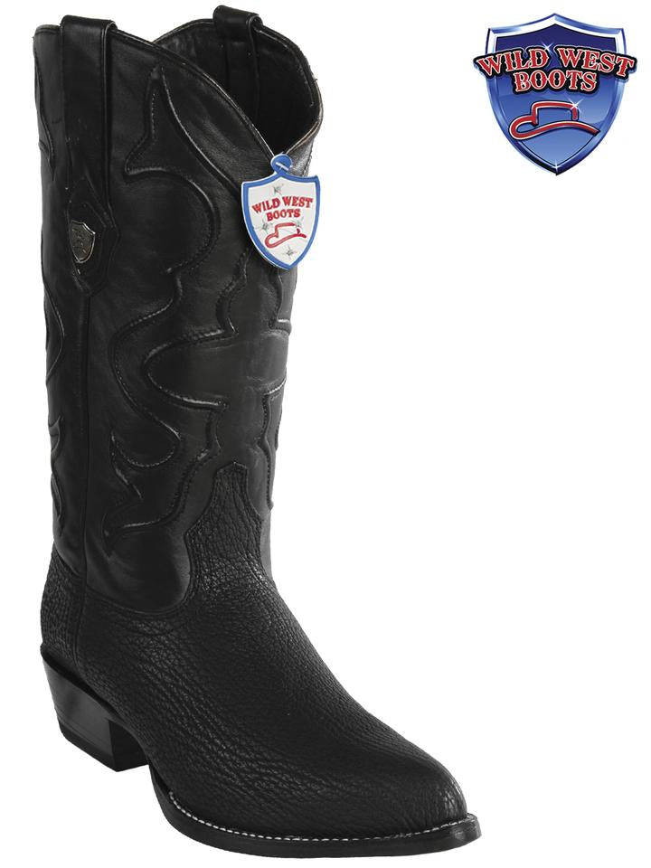 MEN'S WILD WEST BOOTS 2999305 SHARK JTOE / PUNTAL BLACK