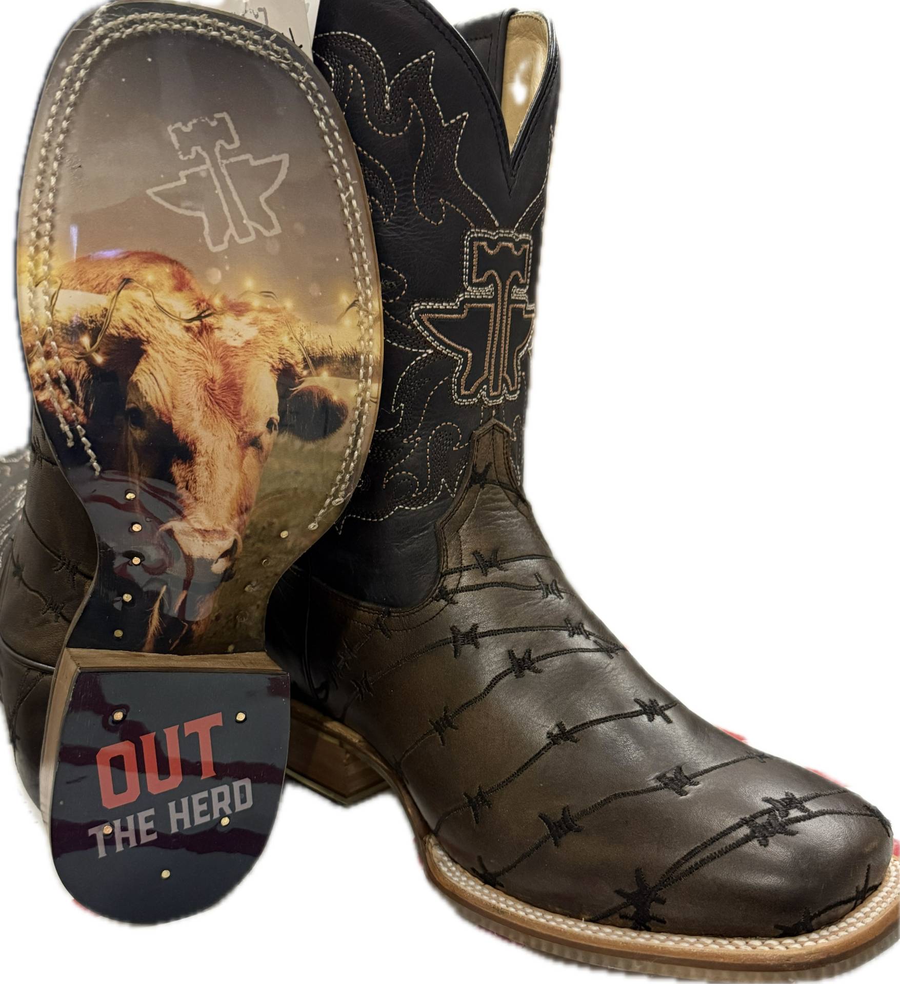 TIN HAUL- MEN’S KEEP OUT WESTERN BOOTS